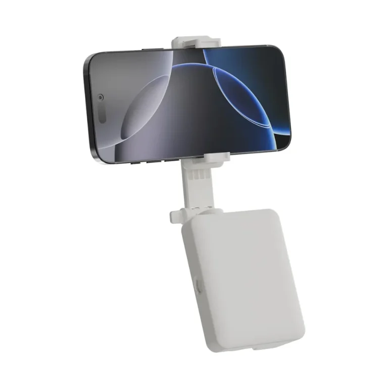 Porodo Lifestyle 3-in-1 Bluetooth Selfie Stick with Detachable Fill Light and Stand