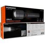 Porodo Lifestyle Lumalite 2500 Rechargeable Flashlight