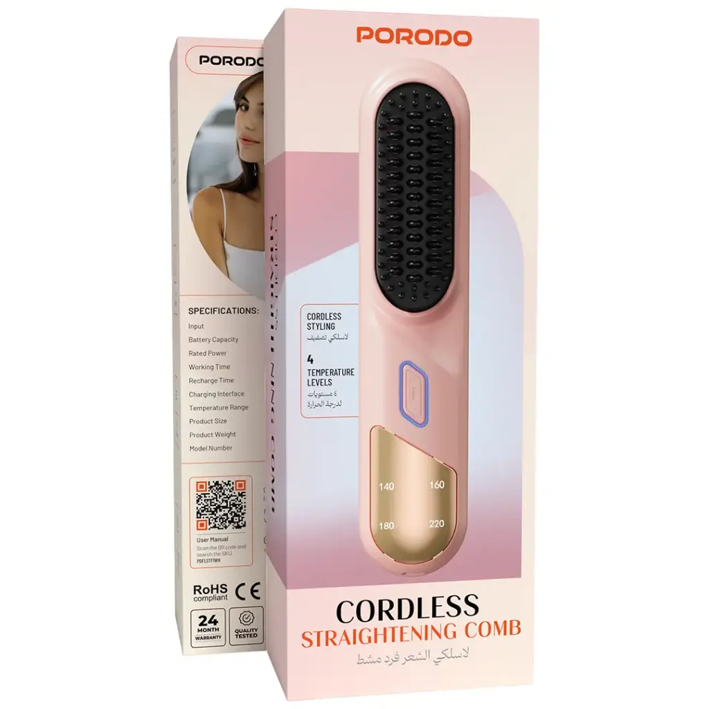 Porodo Cordless Straightening Comb