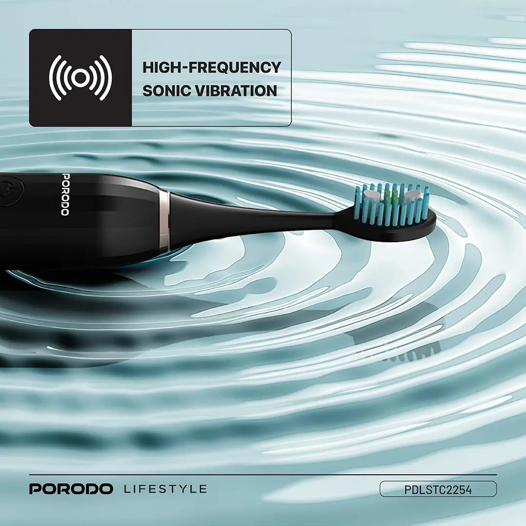 Porodo Lifestyle Ultimate Oral Care Duo Electric Toothbrush & Water Flosser Combo