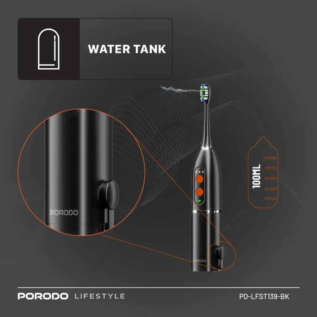 Porodo Lifestyle Water Floss & Sonic Electric Toothbrush